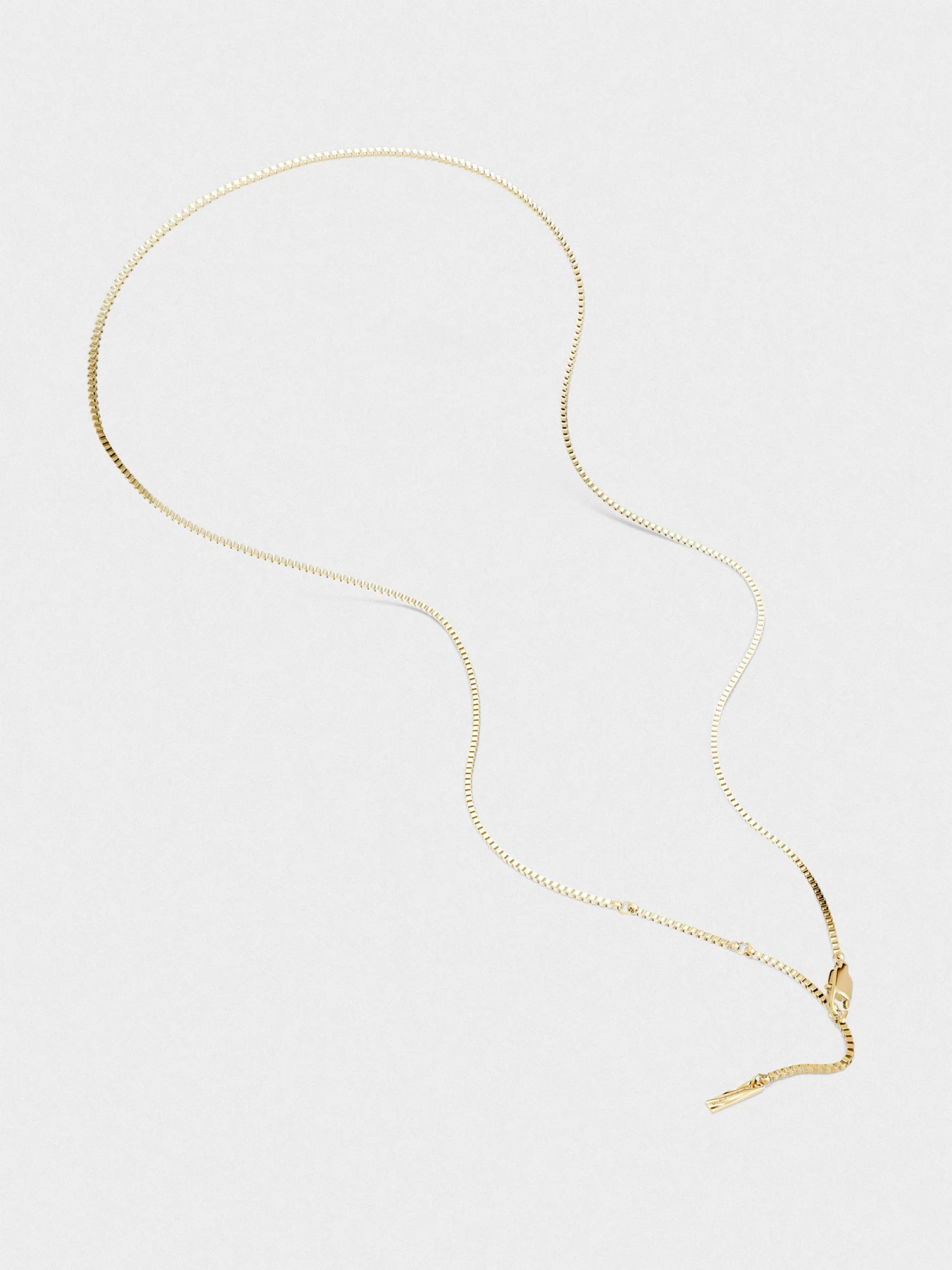 BOX CHAIN NECKLACE - Image 3