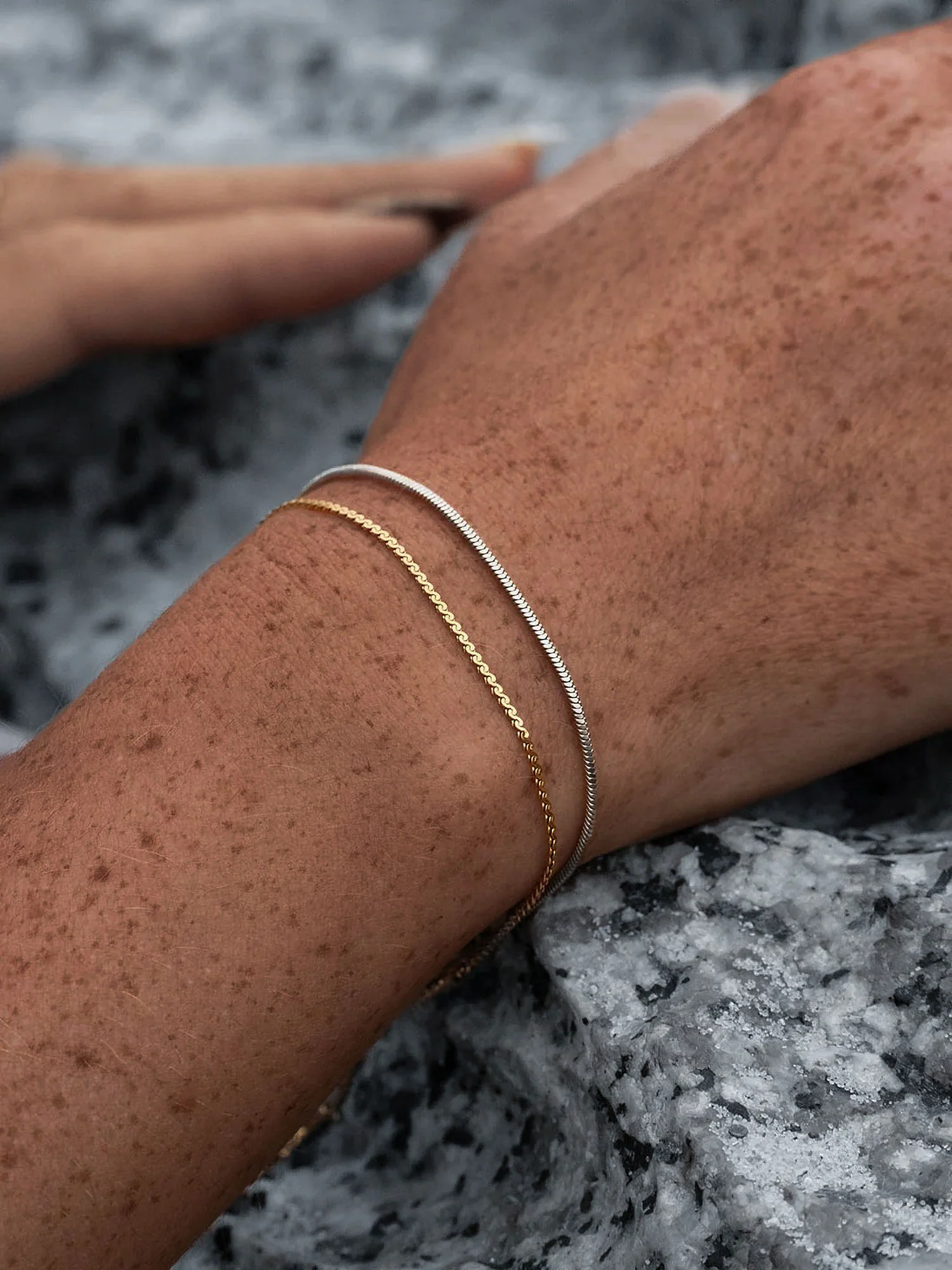 SQUARE CHAIN BRACELET - Image 5